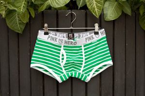 Фото - Чоловічі труси боксерки Pink Hero. Колір смарагдовий. Артикул: 04-0401 - Men box