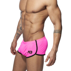 Фото - Мужские шорты для бассейна короткие Beach Sport. Цвет: розовый - Men box