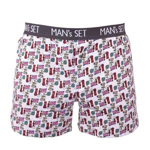 Фото - Сімейні чоловічі труси MAN's SET. Колір білий. Артикул: 04-0548 - Men box