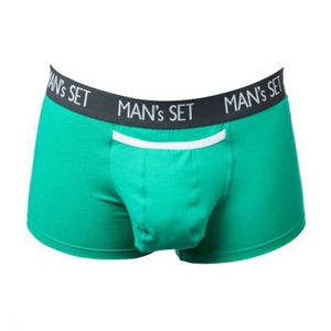 Фото - Чоловічі труси боксерки MAN's SET. Колір смарагдовий. Артикул: 04-0553 - Men box