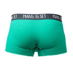 Фото - Чоловічі труси боксерки MAN's SET. Колір смарагдовий. Артикул: 04-0553 - Men box