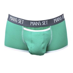 Фото - Мужские спортивные боксеры зеленого цвета MAN's SET - Men box