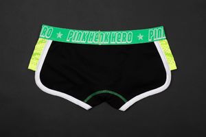 Фото - Чоловічі труси боксерки Pink Hero. Колір чорний. Артикул: 04-0618 - Men box