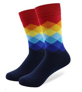 Фото - Високі шкарпетки Friendly Socks. Колір темно-синій. Артикул: 27-0274 - Men box