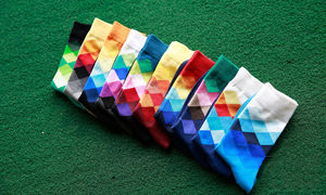 Фото - Зеленые мужские носки Friendly Socks - Men box
