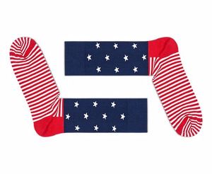 Фото - Носки в стиле американского флага от Friendly Socks - Men box