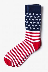 Фото - Носки в стиле американского флага от Friendly Socks - Men box