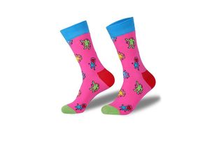 Фото - Шкарпетки Love Story від бренду Friendly Socks рожевого кольору - Men box