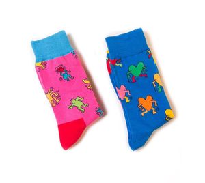 Фото - Шкарпетки Love Story від бренду Friendly Socks рожевого кольору - Men box