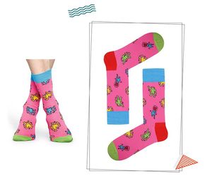 Фото - Шкарпетки Love Story від бренду Friendly Socks рожевого кольору - Men box