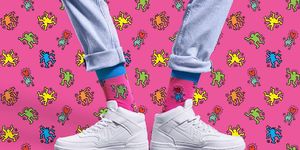 Фото - Шкарпетки Love Story від бренду Friendly Socks рожевого кольору - Men box