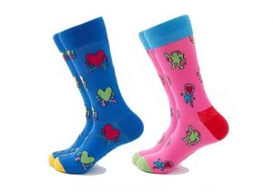 Фото - Шкарпетки Love Story від бренду Friendly Socks рожевого кольору - Men box