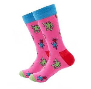 Фото - Шкарпетки Love Story від бренду Friendly Socks рожевого кольору - Men box