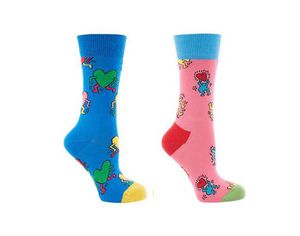 Фото - Шкарпетки Love Story від бренду Friendly Socks рожевого кольору - Men box