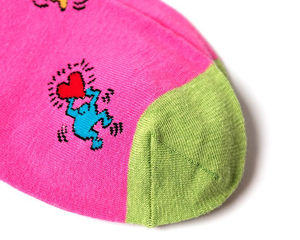 Фото - Шкарпетки Love Story від бренду Friendly Socks рожевого кольору - Men box