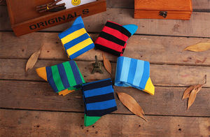 Фото - Високі шкарпетки Friendly Socks. Колір зелений. Артикул: 27-0287 - Men box