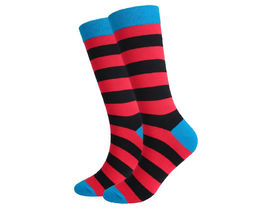 Фото - Високі шкарпетки Friendly Socks. Колір червоний. Артикул: 27-0288 - Men box