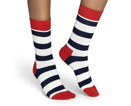 Фото - Високі шкарпетки Friendly Socks. Колір білий. Артикул: 27-0289 - Men box