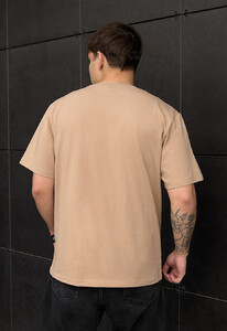 Фото - Хлопковая футболка коричневого цвета Staff essential - Men box