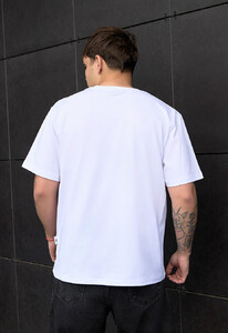 Фото - Базовая футболка белого цвета Staff white - Men box