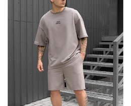 Фото - Спортивный оверсайз комплект Staff no gray oversize - Men box