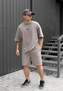 Фото - Спортивный оверсайз комплект Staff no gray oversize - Men box
