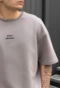 Фото - Спортивный оверсайз комплект Staff no gray oversize - Men box
