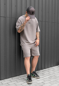 Фото - Спортивный оверсайз комплект Staff no gray oversize - Men box