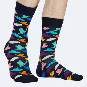 Фото - Високі шкарпетки Friendly Socks. Колір різнокольоровий. Артикул: 27-0297 - Men box