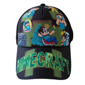 Фото - Бавовняна кепка для дітей Sport Line з лого Minecraft - Men box