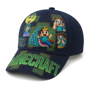 Фото - Бавовняна кепка для дітей Sport Line з лого Minecraft - Men box