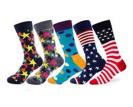 Фото - Високі шкарпетки Friendly Socks. Колір різнокольоровий. Артикул: 27-0302 - Men box