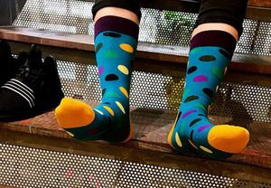 Фото - Високі шкарпетки Friendly Socks. Колір різнокольоровий. Артикул: 27-0302 - Men box