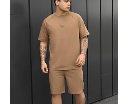Фото - Хлопковый спортивный костюм Staff mb brown - Men box