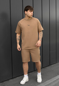 Фото - Хлопковый спортивный костюм Staff mb brown - Men box