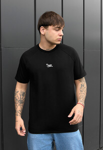 Фото - Чоловіча футболка чорного кольору Staff black logo - Men box