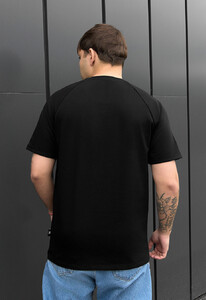 Фото - Чоловіча футболка чорного кольору Staff black logo - Men box