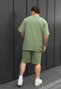 Фото - Яркий летний костюм в цвете хаки Staff ra khaki - Men box