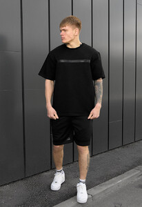 Фото - Летний костюм черного цвета Staff ra black oversize - Men box