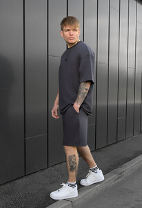 Фото - Хлопковый оверсайз костюм Staff no dark gray oversize - Men box