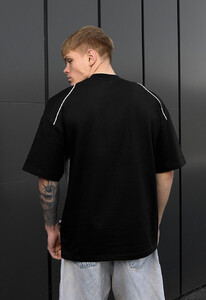 Фото - Черно-серая футболка для парней Staff black & gray - Men box