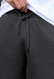 Фото - Хлопковые шорты темно-серого цвета Staff dje dark gray logo - Men box