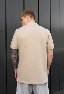 Фото - Мужское поло бежевого цвета Staff beige - Men box