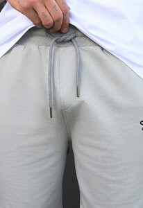 Фото - Брендированные шорты для мужчин Staff light gray logo - Men box