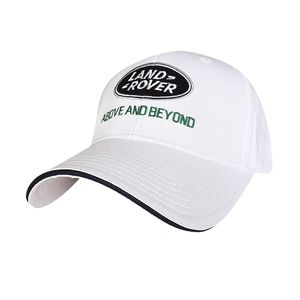 Фото - Автомобільна кепка Sport Line біла з лого Land Rover - Men box