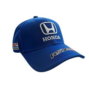 Фото - Бейсболка автомобільна Sport Line синя з лого Honda - Men box