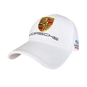Фото - Кепка Sport Line бавовняна білого кольору з лого Porsche - Men box