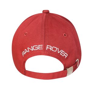 Фото - Кепка с логотипом авто Land Rover красного цвета - Men box