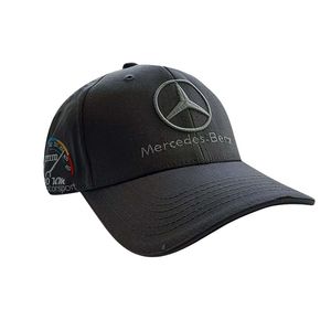 Фото - Бейсболка серая с логотипом Mercedes-Benz - Men box