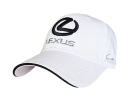 Фото - Автомобильная кепка Sport Line белая с логотипом Lexus - Men box